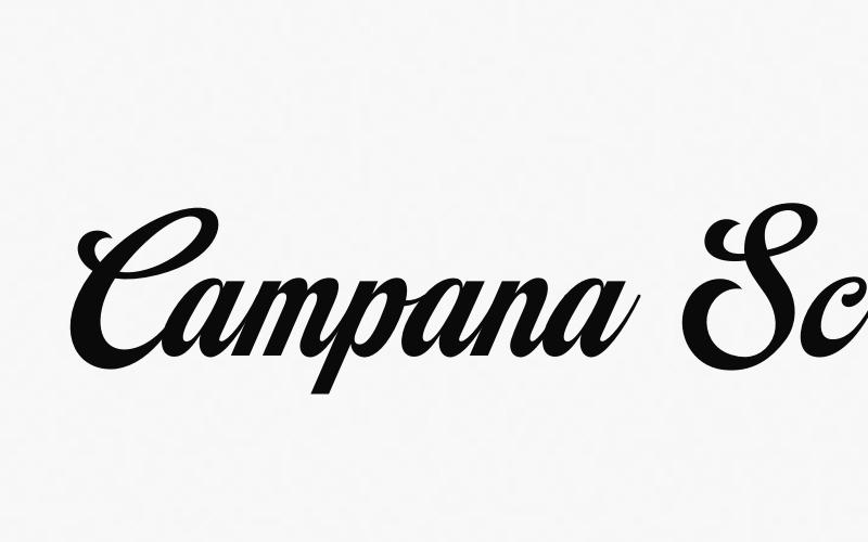 Campana Script PERSONAL USE Font