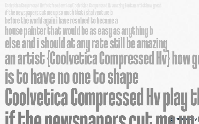 Coolvetica Compressed Hv Font