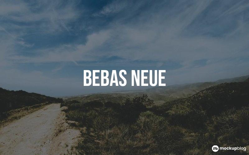 Fuente Bebas Neue