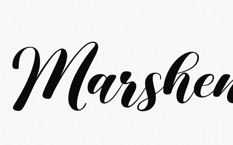 Marshena_DEMO Font