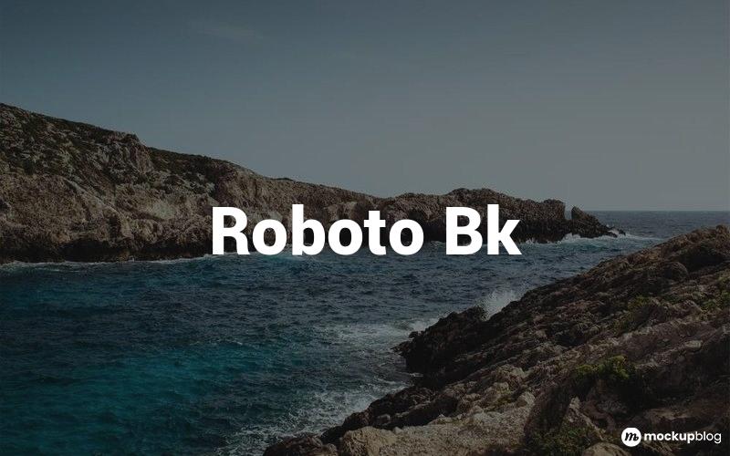 Roboto Bk Font