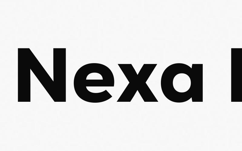 Nexa Heavy Font