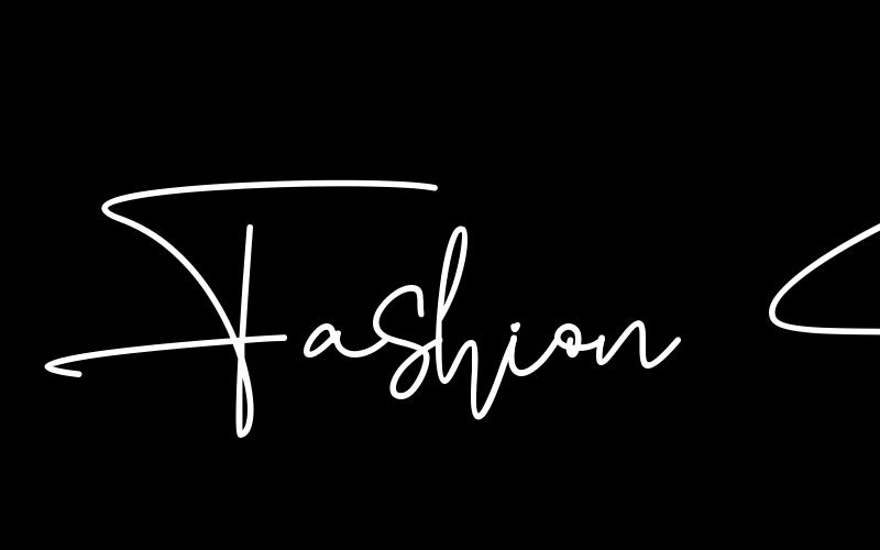 Fashion Signature-Personal use Font