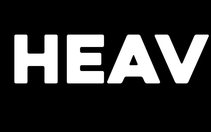 Schriftart Heavitas