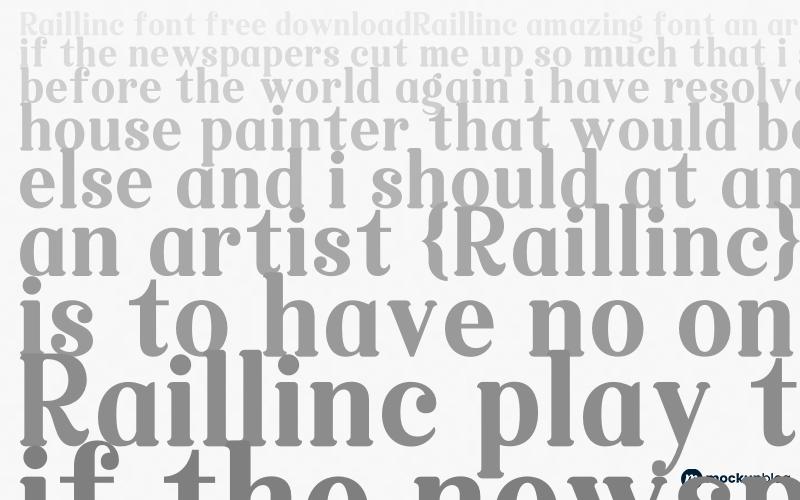 Raillinc Font