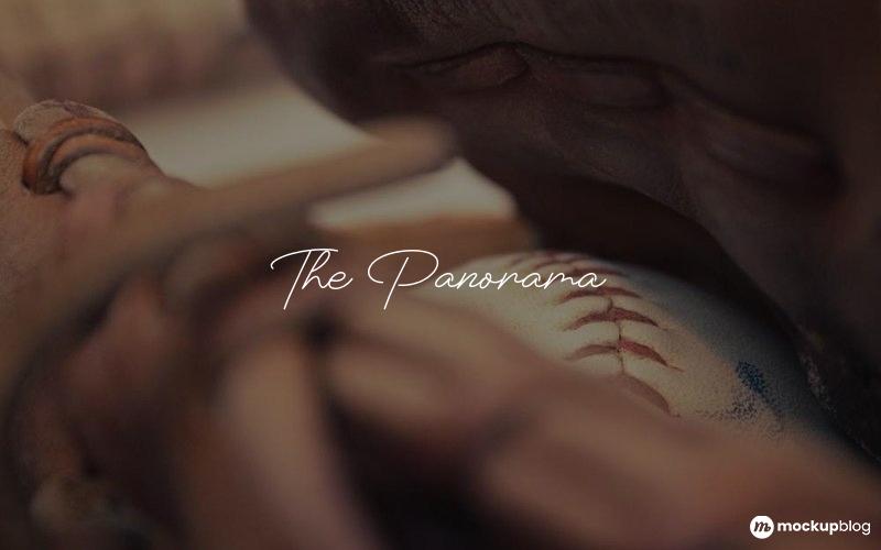 The Panorama Font