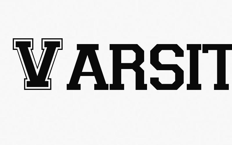 Varsity Regular Font