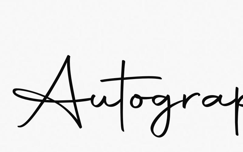 Autography Font