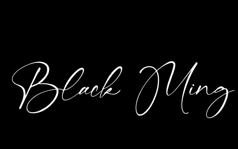 Black Ming Font