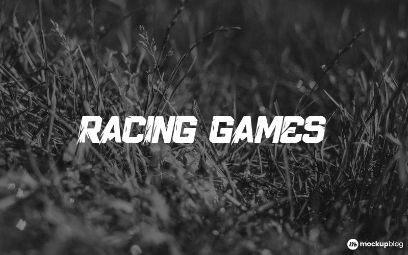 Racing Games Font