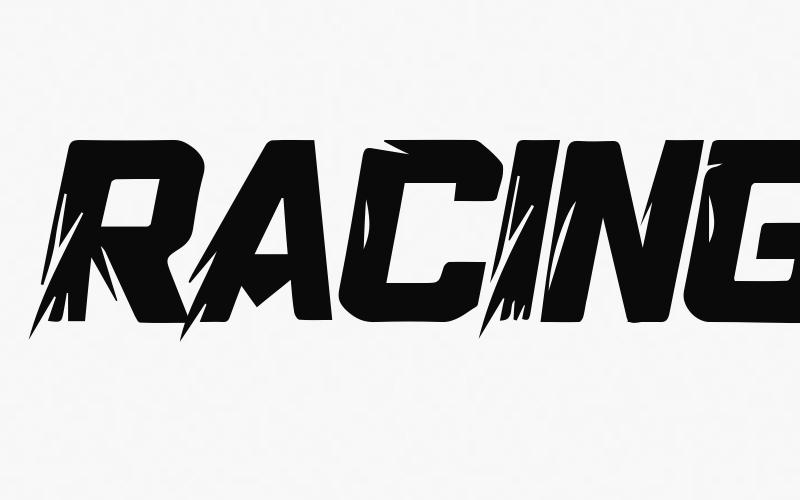 Racing Games Font