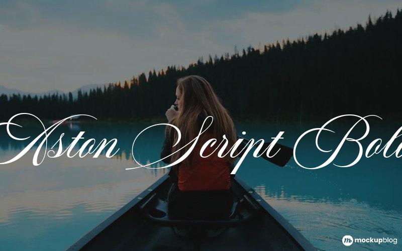 Aston Script Bold Font