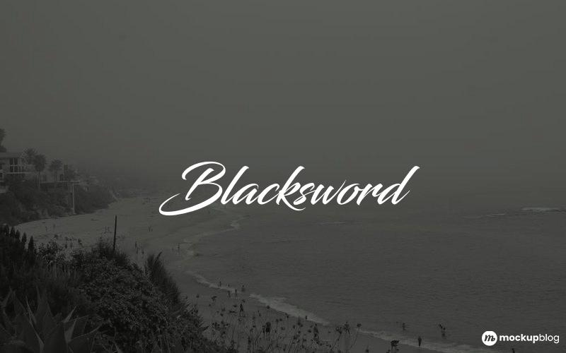 Blacksword Font