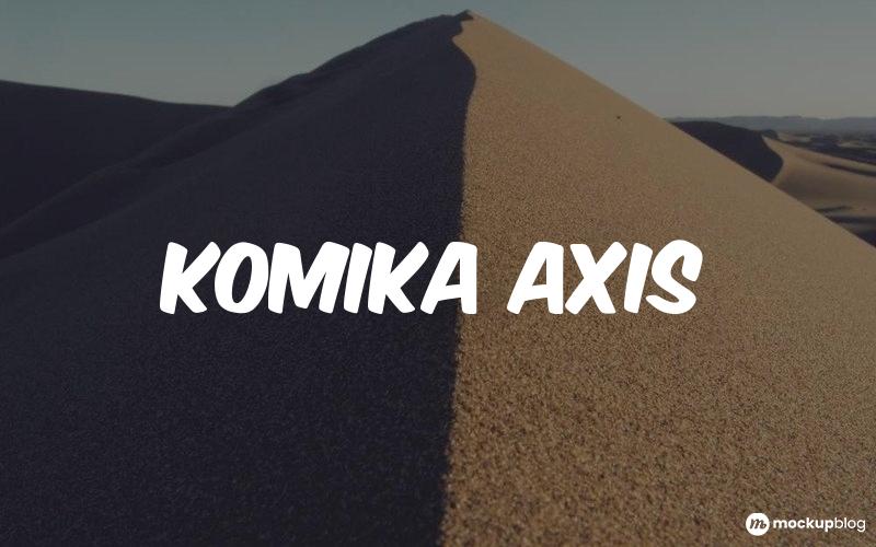 Komika Axis Font