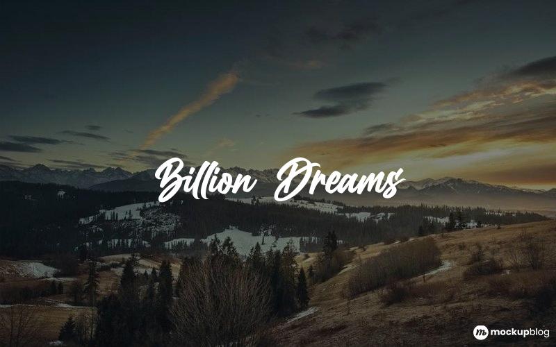 Fuente Billion Dreams