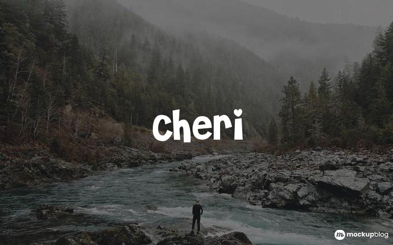 Cheri Schriftart