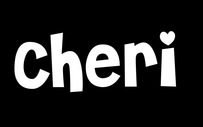 Cheri Schriftart