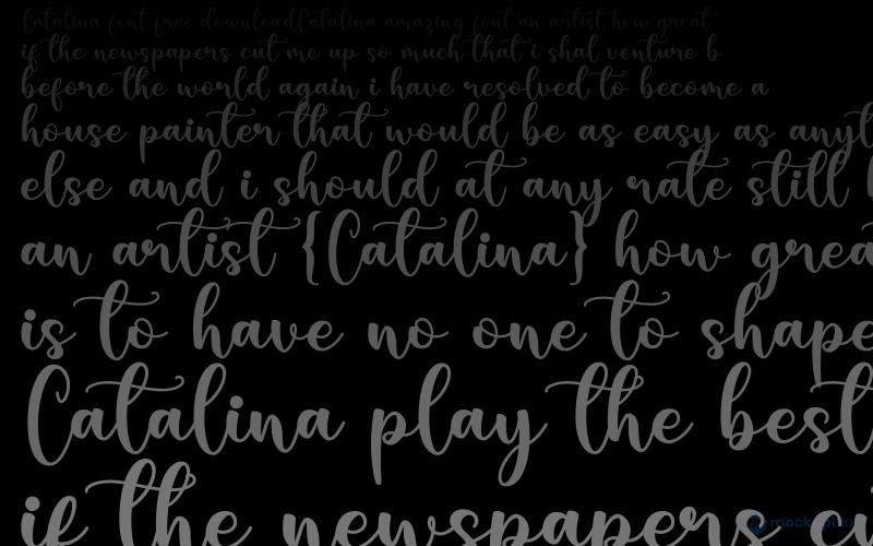 Catalina Font