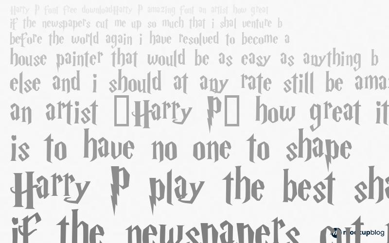 Harry P Schriftart