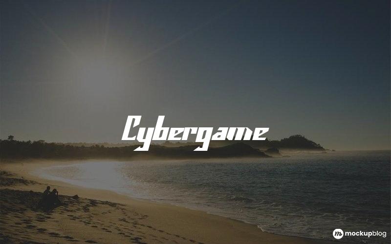 Cybergame Font