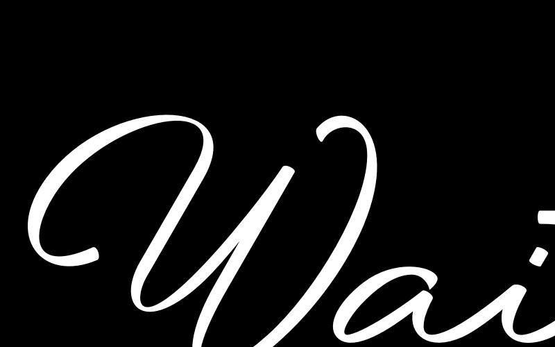 Waiting Awakmu Font