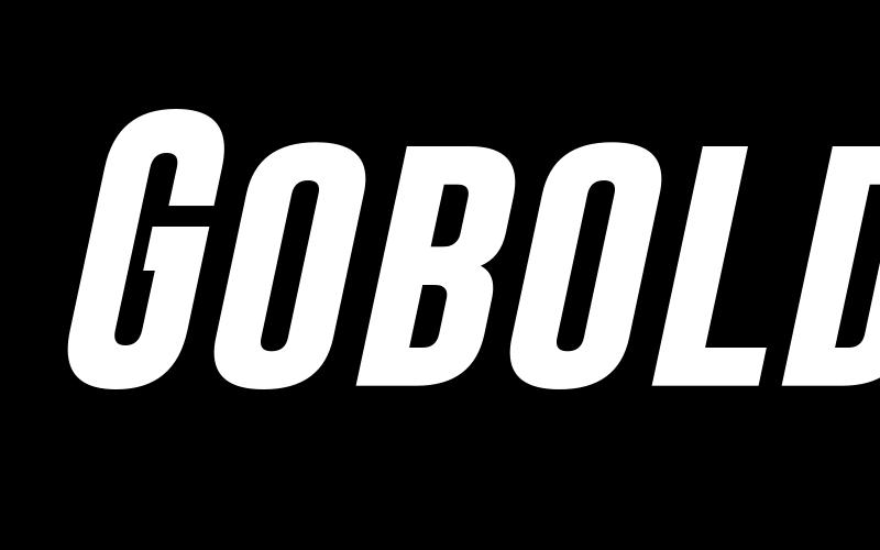 Gobold Bold Font