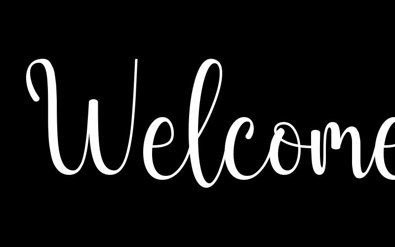 Welcome Font