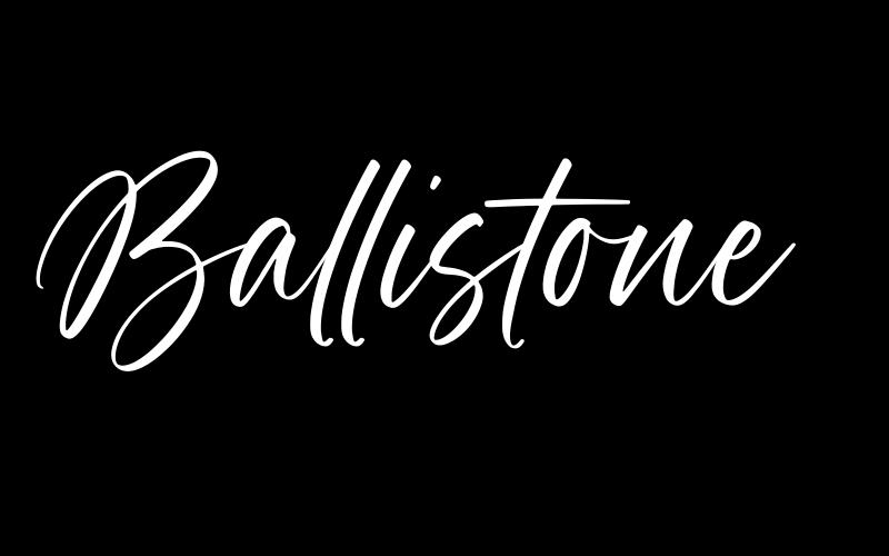 Ballistone Font