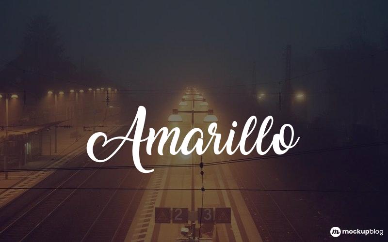 Amarillo Font