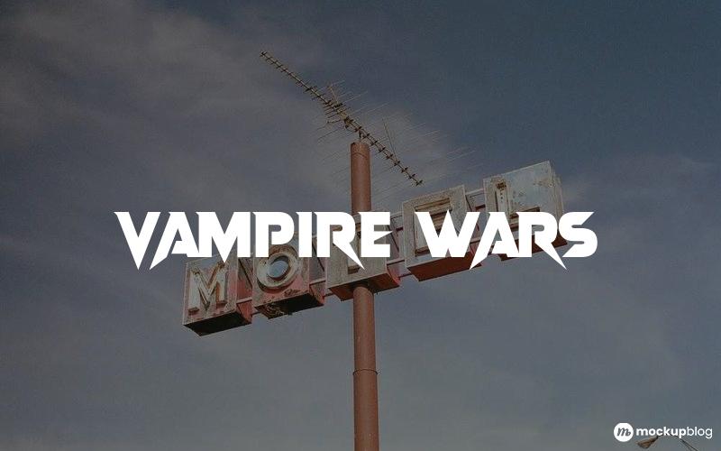 Vampire Wars Font