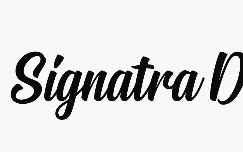 Signatra DEMO Font