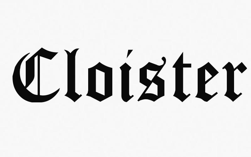 Cloister Black Font