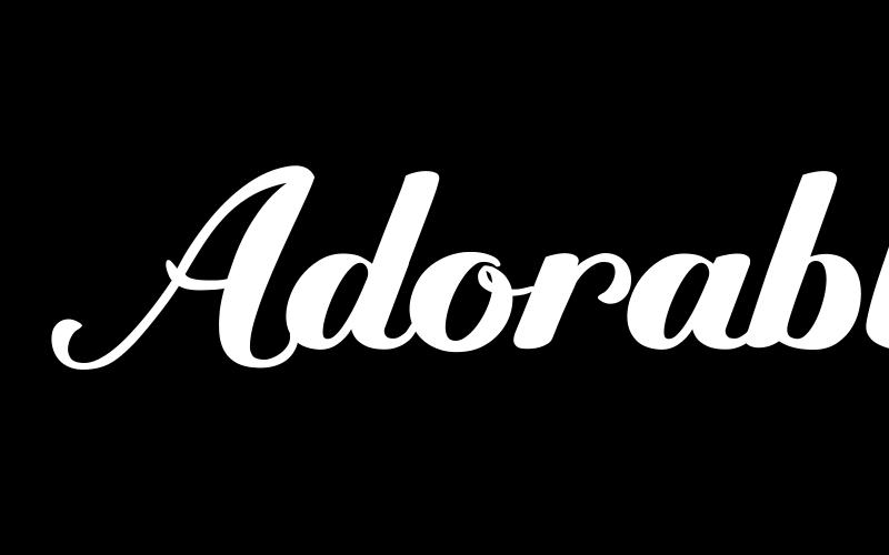 Adorable Handmade Font