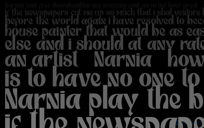 Narnia-Schriftart