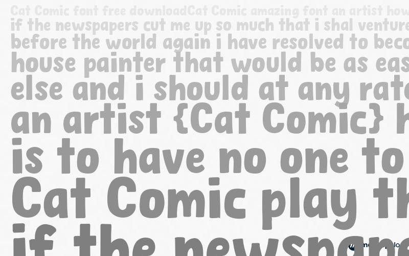 Cat Comic Font