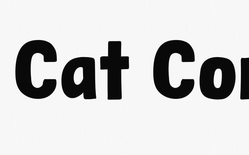 Cat Comic Font