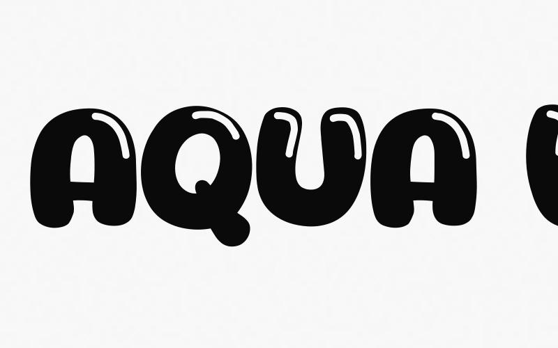 Aqua Wow Font