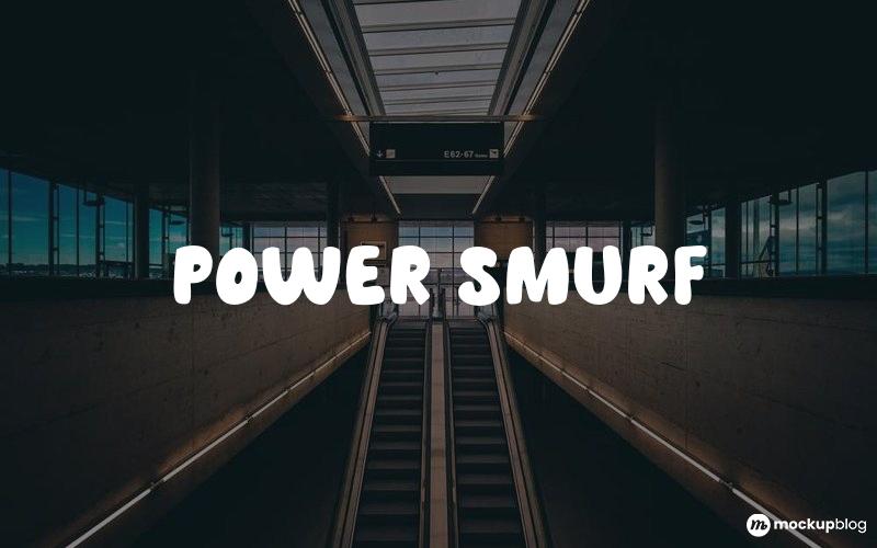 Power Smurf Font