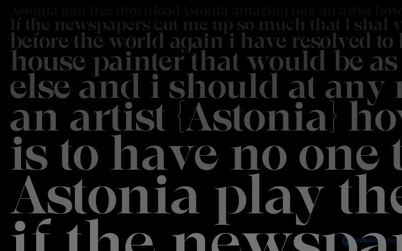 Astonia Font