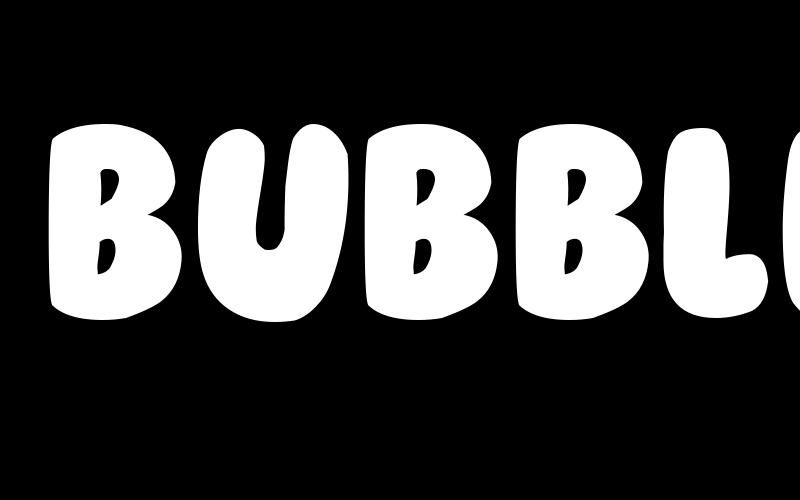 BubbleGum Font