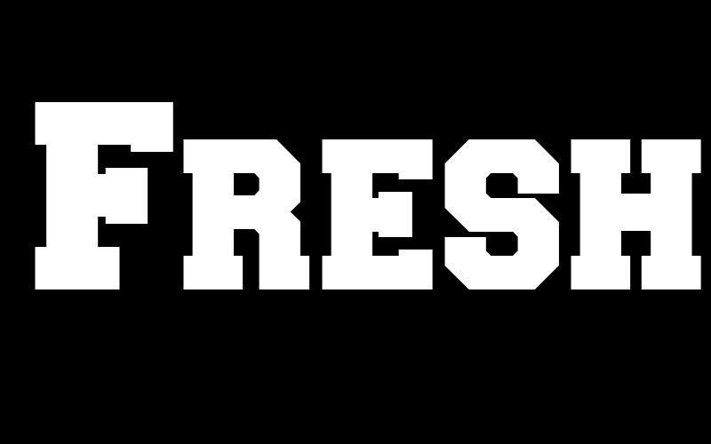 Freshman Font