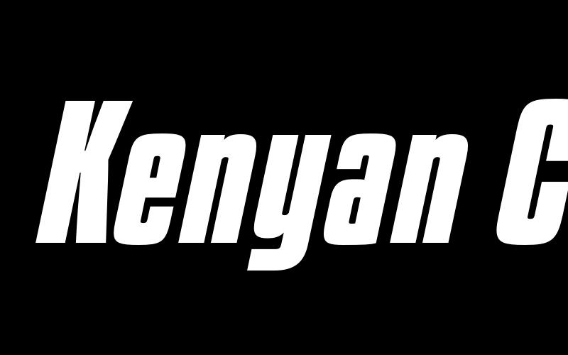 Kenyan Coffee Rg Font