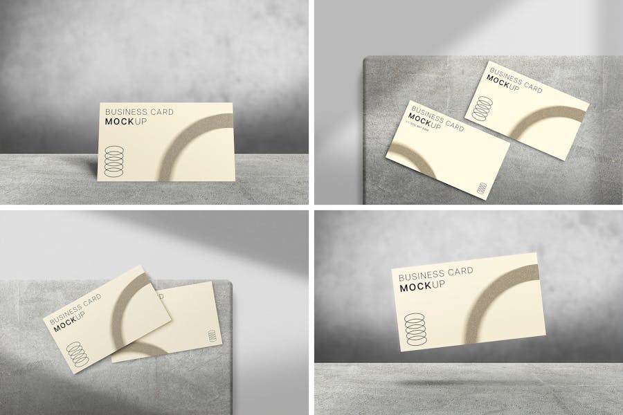 Business Card Mockup, Product Mockups ft. sagesmask