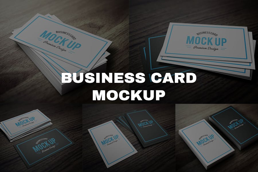 Business Card Mockup, Product Mockups ft. business