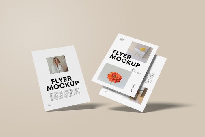 Flyer Mockup, Product Mockups, Scene Generators ft. psd