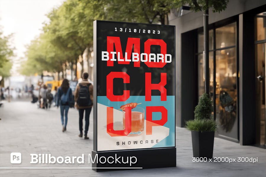 Billboard Mockup, Product Mockups ft. billboard