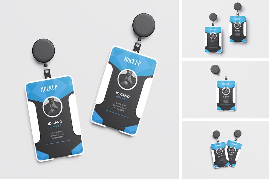 Id card mockup, Product Mockups ft. name