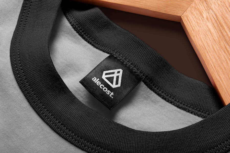 Apparel Tag Logo Mockup, Product Mockups ft. mock