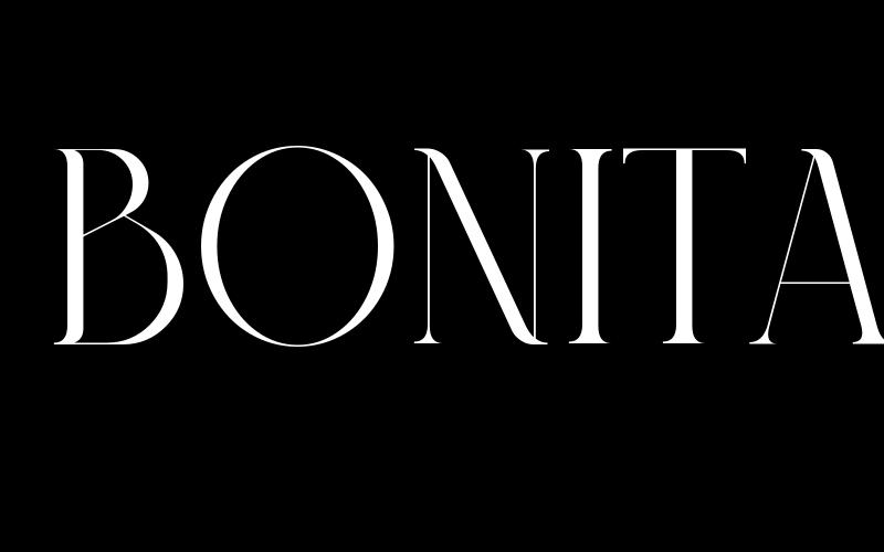 Schriftart BONITA