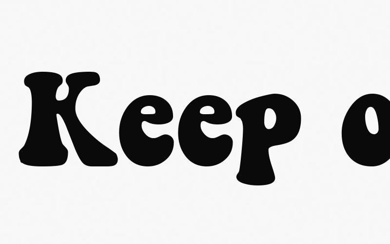 Keep on Truckin Font